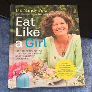Eat Like a Girl Cookbook by - Multicolor Cover